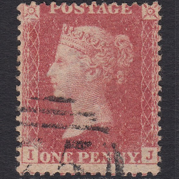 GB QV 1857 1d Rose-red (Plate 41) SG40-C10(1) IJ GU Missing Imprimatur