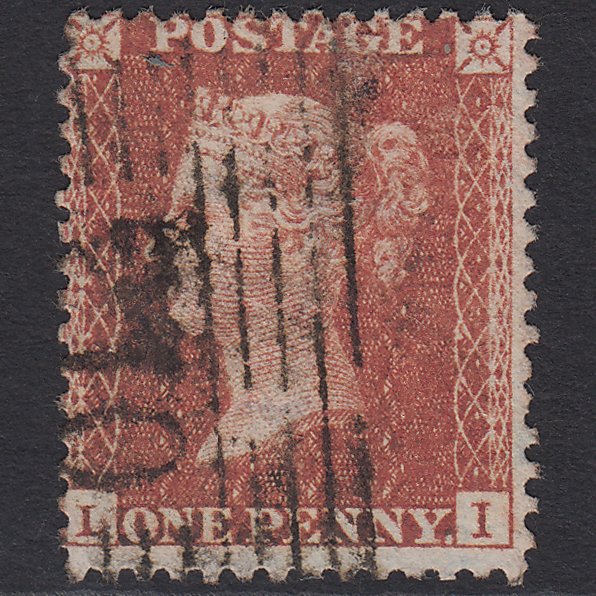 GB QV 1856 1d Red-brown (Plate 29) SG29-C8(1) LI GU Scotland