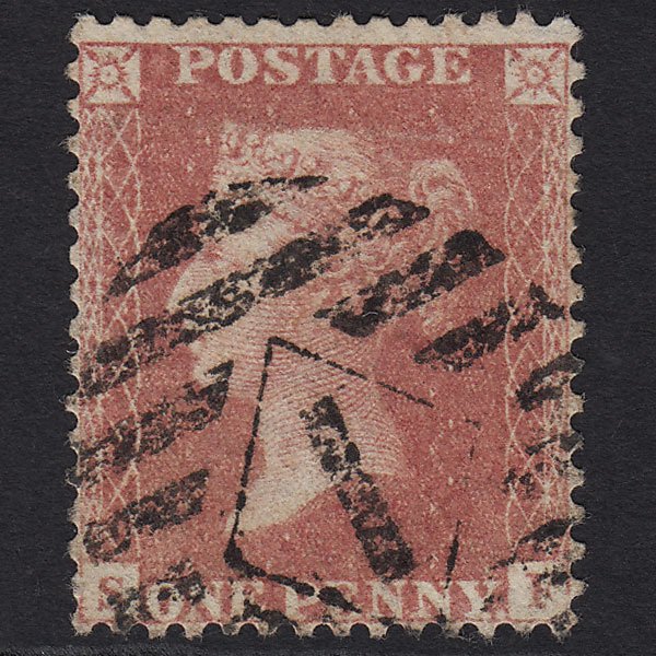 GB QV 1857 1d Rose-red (Plate 48) SG40-C10(1) SF GU London IS 1