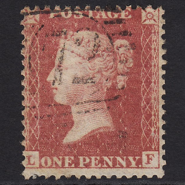 GB QV 1857 1d Rose-red (Plate 36) SG40-C10(1) LF GU London D&S 72