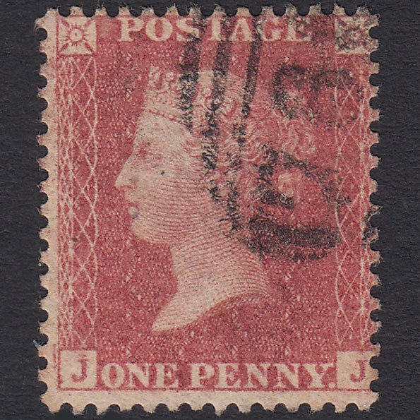 GB QV 1857 1d Rose-red (Plate 44) SG40-C10(1) JJ FU