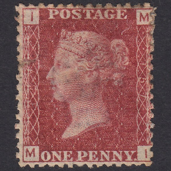 GB QV 1864 1d Lake-Red Plate 157 SG44-G1(2) MI GOOD M MINT