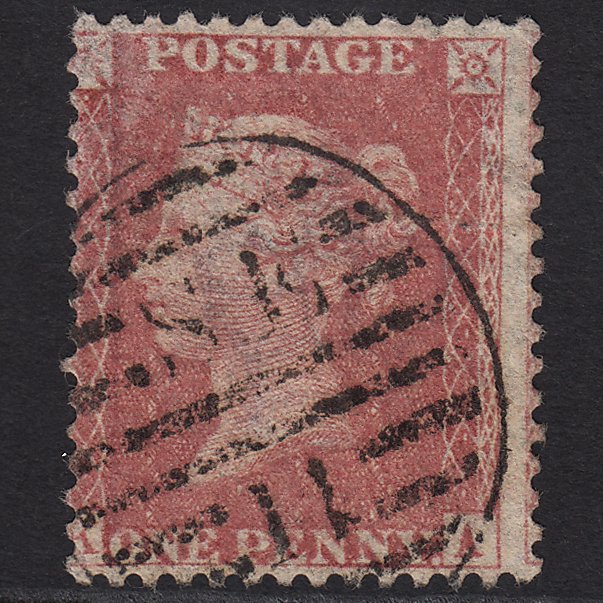 GB QV 1857 1d Rose-red (Plate 67) SG40-C10(1) KA GU in London D&S SE11