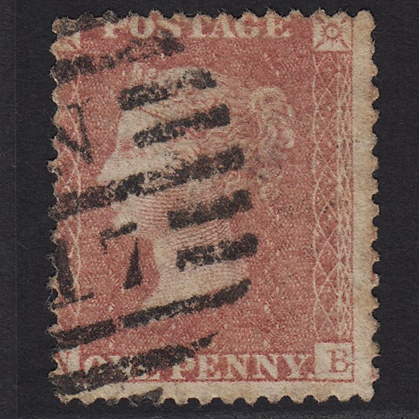GB QV 1857 1d Rose-red (Plate 47) SG40-C10(1) NB GU London D&S N17