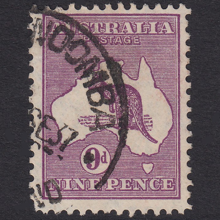 AUSTRALIA 1932 9d Violet Kangaroo SG133 FU CDS CANCEL