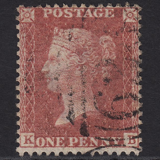 GB QV 1857 1d Rose-red (Plate 47) SG40-C10(1) KB FU
