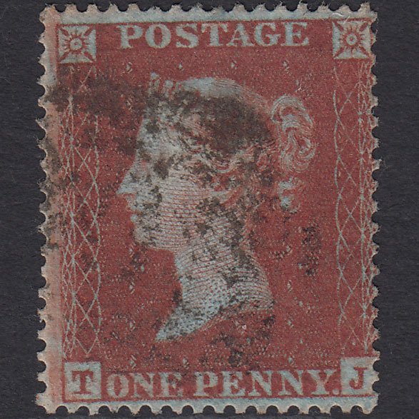 GB QV 1854 1d Red-brown (Plate 200) SG17-C1(1) TJ GU