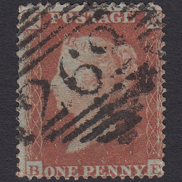 GB QV 1854 1d (Plate 181) SG17-C1(1) BE GU Missing Imprimatur Kilcock 262