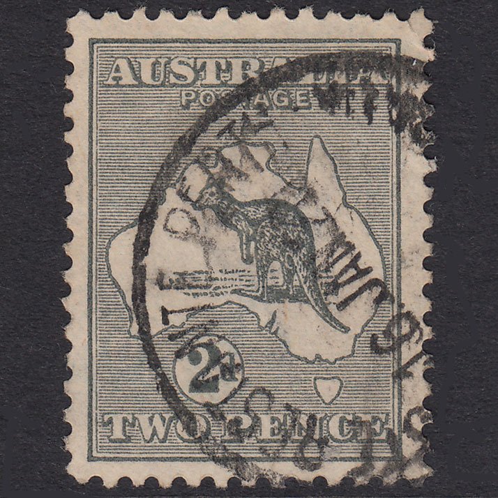 AUSTRALIA 1915 2d Grey Kangaroo SG35 FU CDS