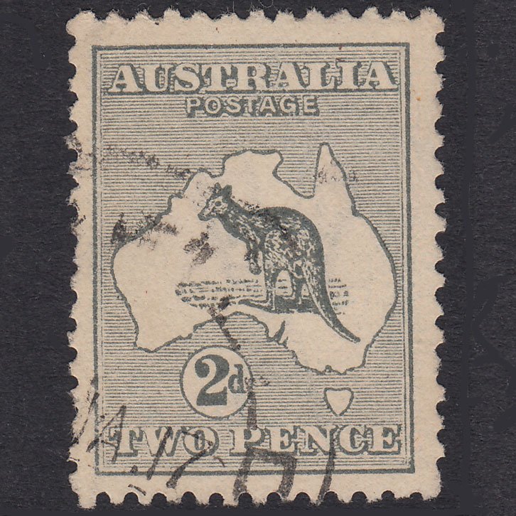 AUSTRALIA 1915 2d Grey Kangaroo SG35 GU