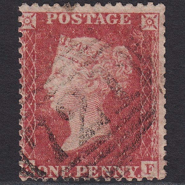 GB QV 1857 1d Rose-red (Plate 43) SG40-C10(1) KF GU Langport 721
