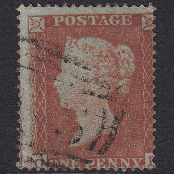 GB QV 1854 1d Red-Brown SG17-C1(1) C? GU