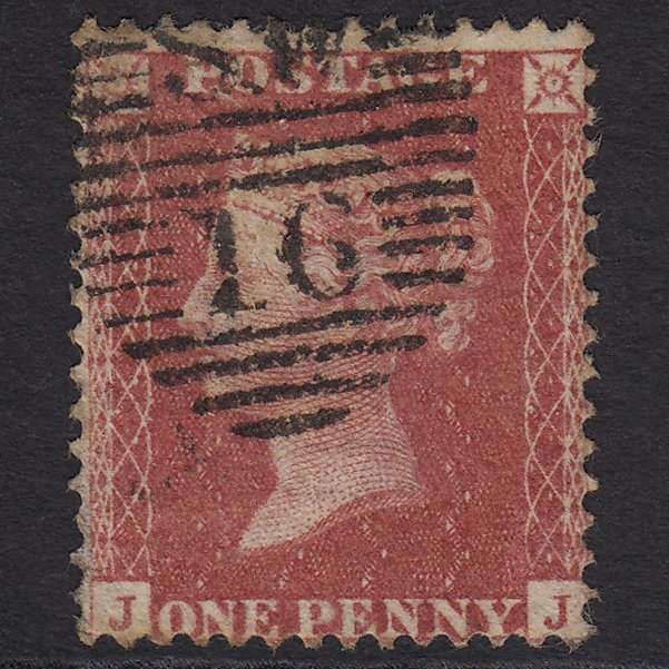GB QV 1857 1d Rose-red (Plate 36) SG40-C10(1) JJ GU London D&S SW16