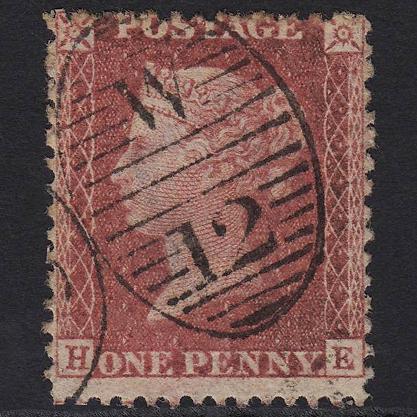GB QV 1857 1d Rose-red (Plate 36) SG40-C10(1) HE GU London D&S W12