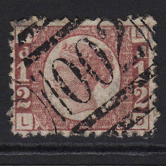 GB QV 1870 1/2d Rose-red (Plate 14) SG48-G4 LD VFU Ulceby 002