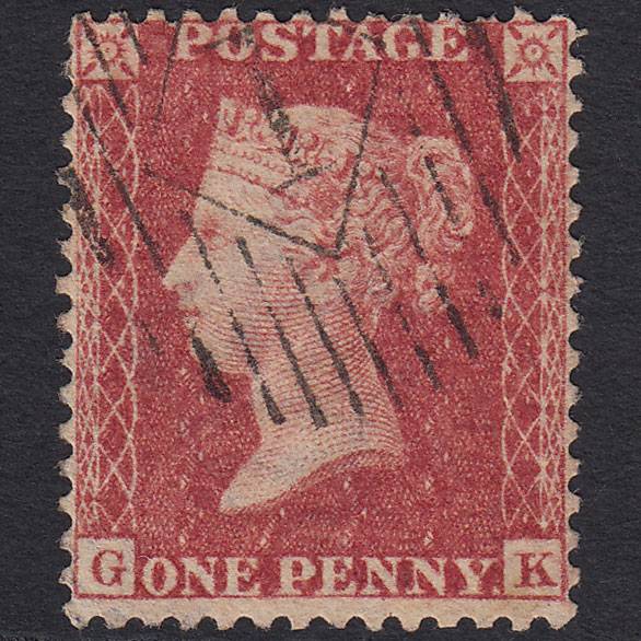 GB QV 1857 1d Rose-red (Plate 46) SG40-C10(1) GK GU Charles Rideout No.1