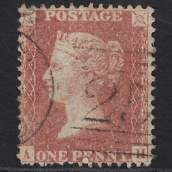 GB QV 1857 1d (Plate 43) SG39-C10(3) AH FU Montrose 251 Missing Imprimatur