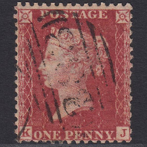 GB QV 1857 1d Rose-red (Plate 46) SG40-C10(1) KJ FU Hull 383