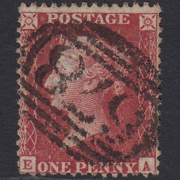 GB QV 1857 1d Deep Rose-red (Plate 42) SG41-C10(4) EA GU ST Columb 678