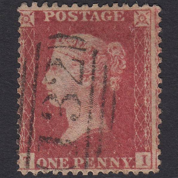 GB QV 1857 1d (Plate 49) SG40-C10(1) TI GU Missing Imprimatur Brighton 132