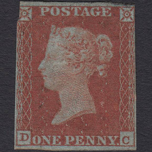 GB QV 1841 1d Red-brown (Plate 129) SG8-B2(1) DC Good M Mint 3 Margins