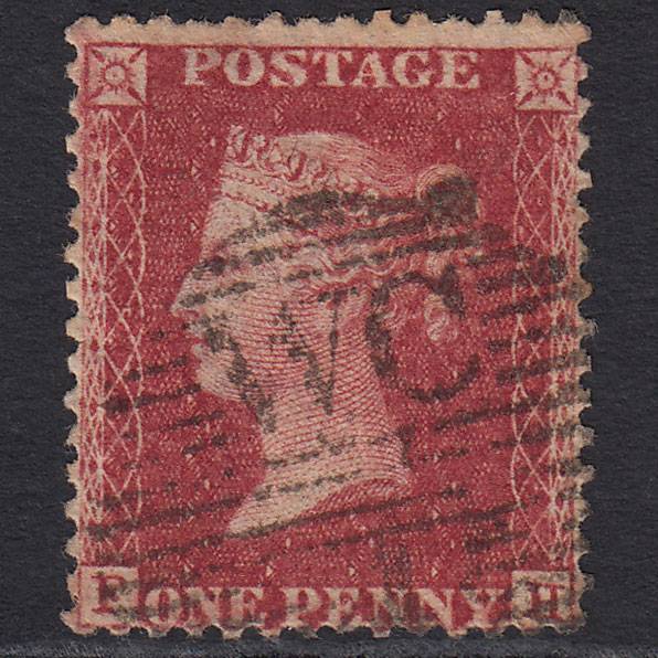 GB QV 1857 1d Rose-red (Plate 60) SG40-C10(1) FH GU London D&S WC1