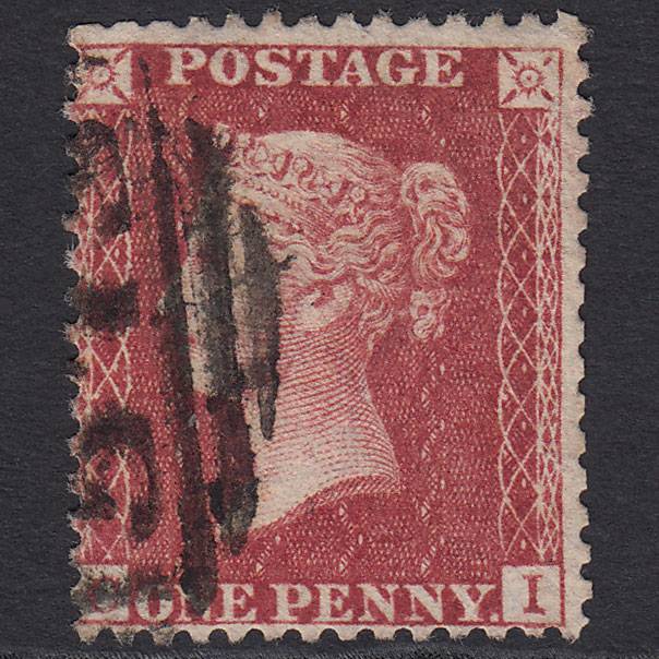 GB QV 1857 1d Rose-red (Plate 37) SG40-C10(1) CI GU