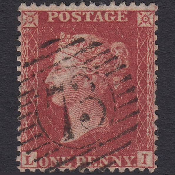 GB QV 1857 1d Rose-red (Plate 47) SG40-C10(1) LI FU London D&S 73