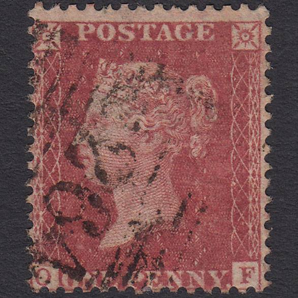 GB QV 1857 1d Rose-red (Plate 36) SG40-C10(1) OF FU Nairn 264