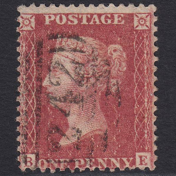 GB QV 1857 1d Rose-red (Plate 36) SG40-C10(1) BE FU Derby 242