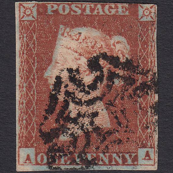 GB QV 1841 1d (Plate 32) SG8-B1(1) AA FU Missing Imprimatur nr 4M MX