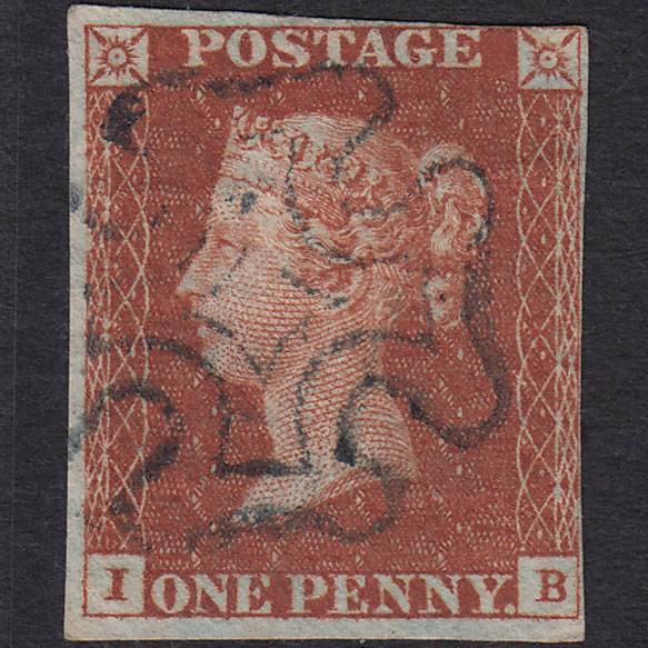 GB QV 1841 1d Red-brown (Plate 29) SG8-B1(1) IB GU nr 4M Blue-black MX