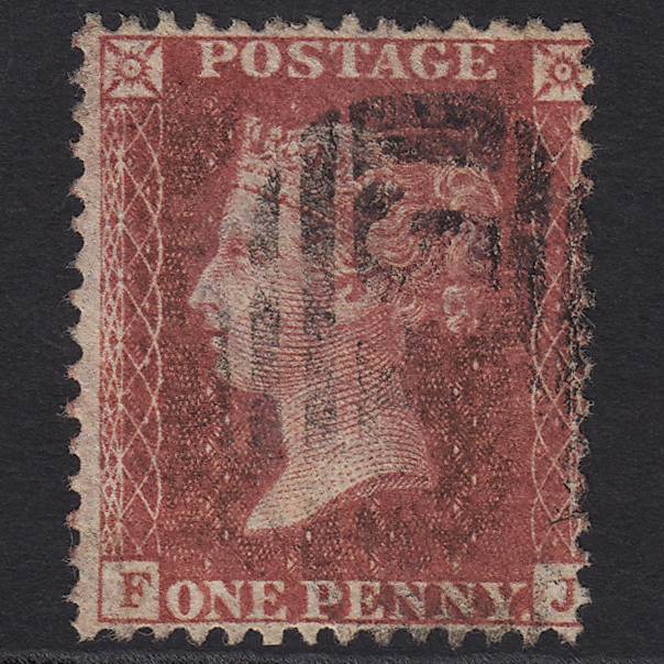GB QV 1857 1d Rose-red (Plate 47) SG40-C10(1) FJ GU