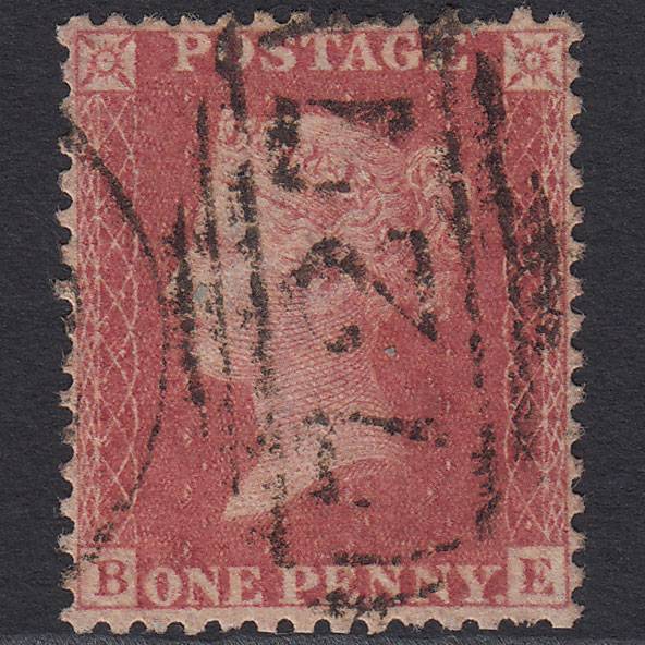 GB QV 1857 1d (Plate 42) SG39-C10(3) BE FU Spalding 727 Well Centred