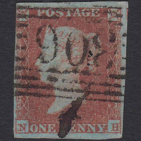 GB QV 1841 1d (Plate 112) SG8a-B1(2) NH FU nr 4M South Queensferry 306