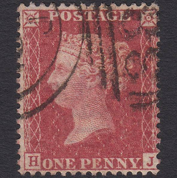 GB QV 1857 1d Rose-red (Plate 36) SG40-C10(1) HJ FU