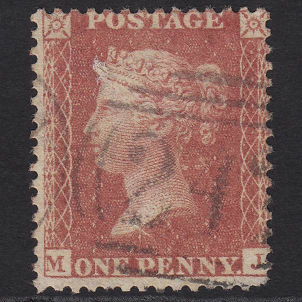 GB QV 1857 1d Rose-red (Plate 36) SG40-C10(1) MJ GU