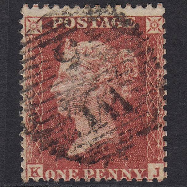 GB QV 1857 1d Rose-red (Plate 34) SG40-C10(1) KJ GU London D&S WC5 5d1a