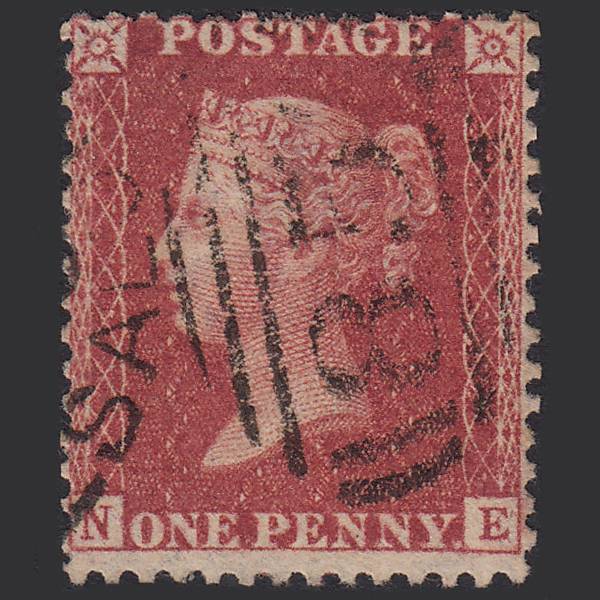 GB QV 1857 1d Rose-red (Plate 42) SG40-C10(1) NE GU