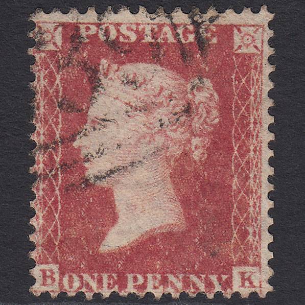 GB QV 1857 1d Rose-red (Plate 43) SG40-C10(1) BK GU