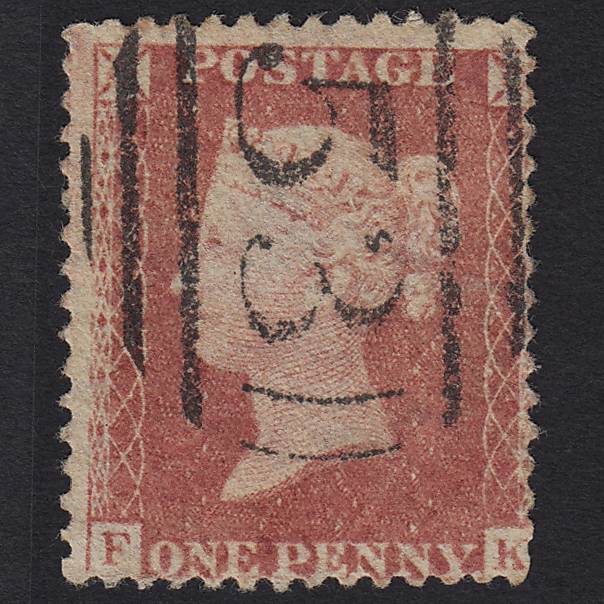 GB QV 1857 1d Rose-red (Plate 68) SG40-C10(1) FK GU Bath 53