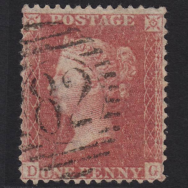 GB QV 1857 1d Rose-red (Plate 47) SG40-C10(1) DG GU London D&S 82