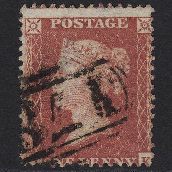 GB QV 1857 1d Rose-red (Plate 27) SG40-C10(1) TK GU
