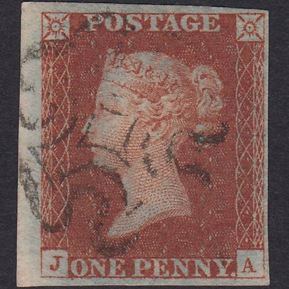 GB QV 1841 1d Red-brown (Plate 31) SG8-B1(1) JA VFU 4 Good Margins MX