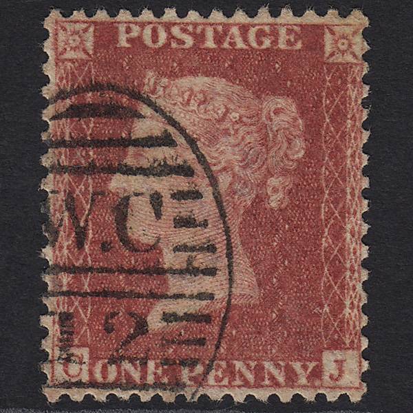QV 1857 1d Rose-red (Plate 59) SG40-C10(1) CJ FU London D&S WC12