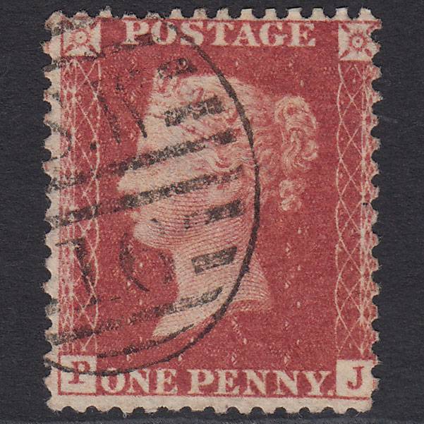 GB QV 1857 1d Rose-red (Plate 56) SG40-C10(1) PJ FU London D&S SW16