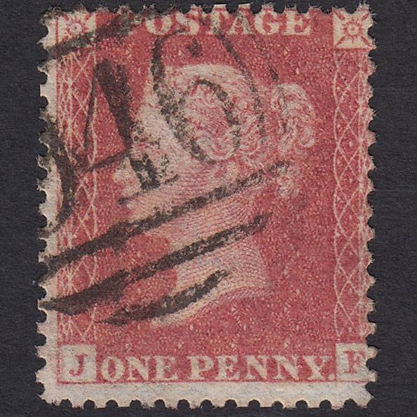 GB QV 1857 1d Rose-red (Plate 34) SG40-C10(1) JF GU