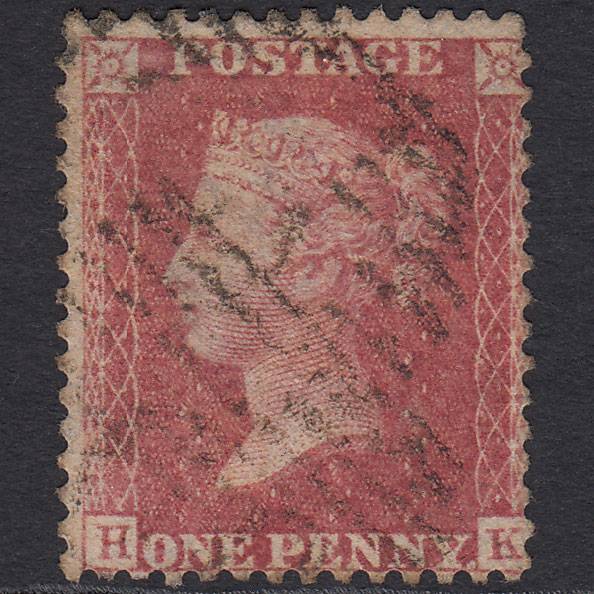GB QV 1857 1d Rose-red (Plate 48) SG40-C10(1) HK GU