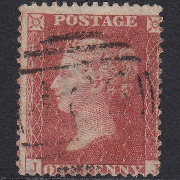 GB QV 1857 1d (Plate 56) SG40-C10(1) JJ FU Missing Imprimatur Liverpool 466