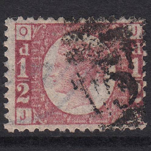 GB QV 1870 1/2d Rose-red (Plate 4) SG48-G4 JO FU